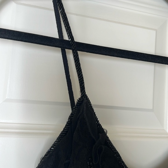 Cache Vintage Black Beaded and Lace Dress - Picture 5 of 5